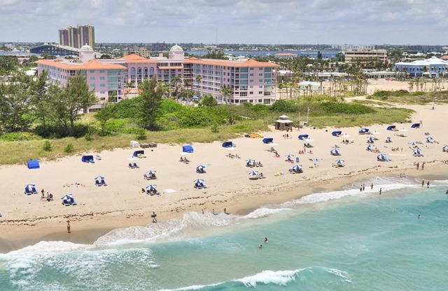 Palm Beach Shores Resort Two Bedroom, Tropical Oceanfront Suite on Singer Island