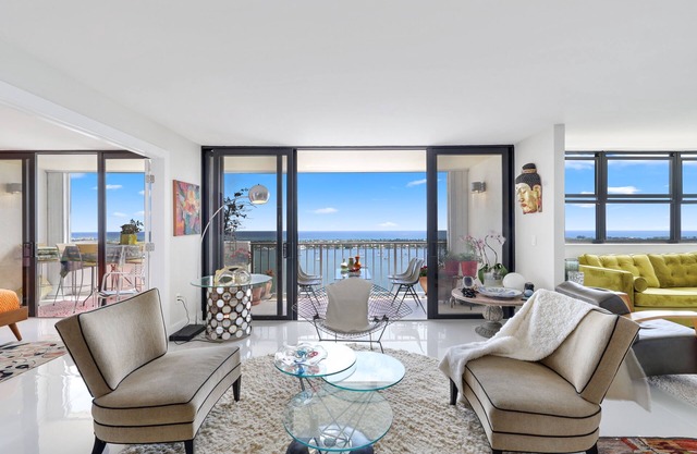 Panoramic Water Views of Palm Beach - 3 Mo Min Furnished - Check out drone video
