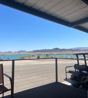Paradise Pointe on the Island boat dock and view!