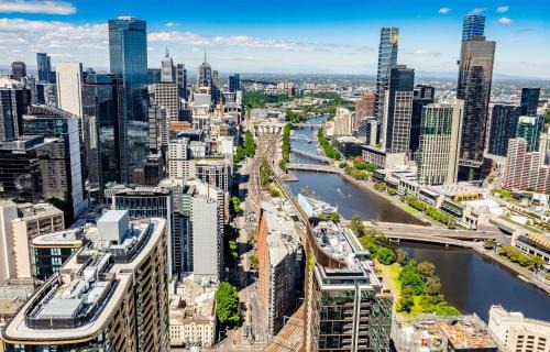 Pars apartments - Melbourne Quarter- unique View of city and Yarra
