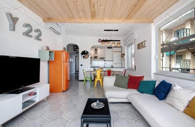 Penthouse in the center with sea view