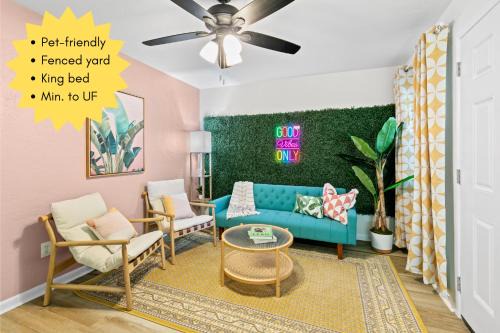 Pet Friendly King Min From Uf, Stadium & Shands
