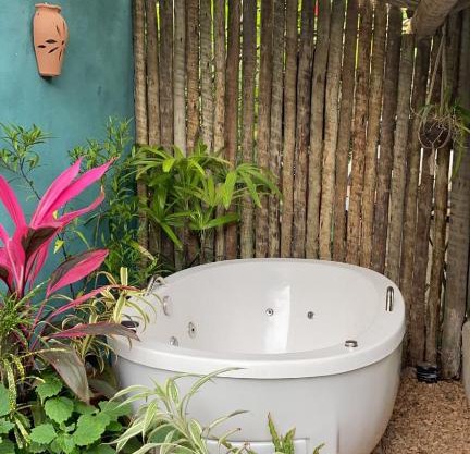 Petit Quadrado no melhor lugar de Trancoso
