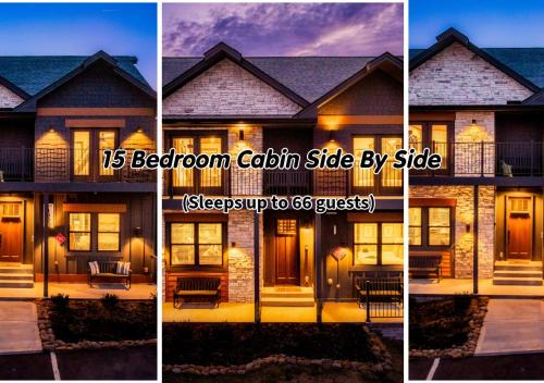 Pigeon Forge Large Cabins Sleeps Up to 66 Water Park Access