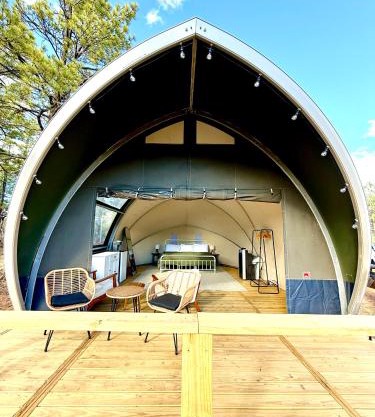 Pinetop Glamping Tent at Manzano Mountain Retreat