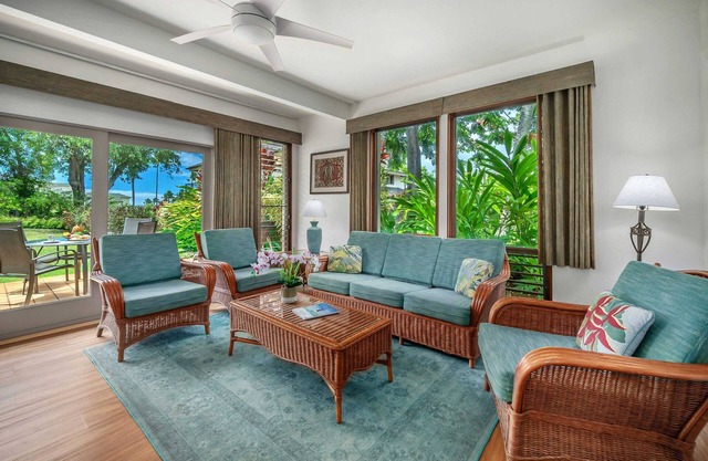 Poipu Kahala 713 Ocean Views A/C Master/Guest