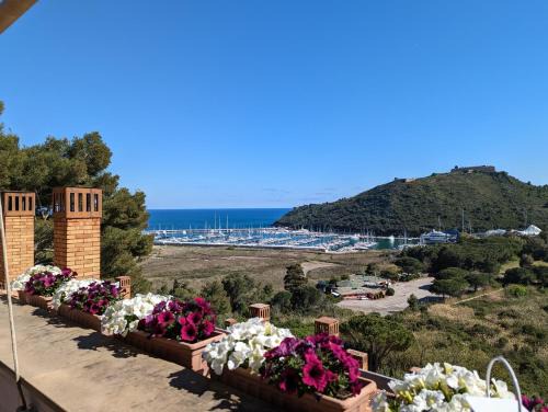 [porto ercole] comfort vista mare + parcheggio gratuito
