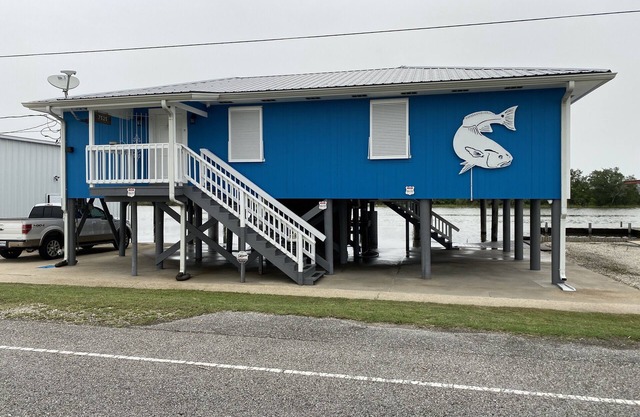 Prime spot located on the water, Luxury living Bayou front living at its finest.