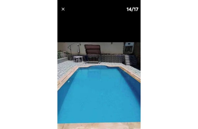 Private floor in villa with swimming pool