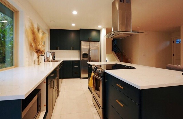 Private luxury home with modern finishes and walkable distance to downtown Edmonds