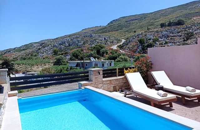 Private pool-5min to Falasarna Beach- Stone Villa