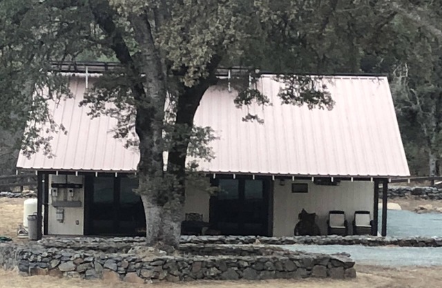 Quaint, rustic bunkhouse on 65 acre horse ranch.