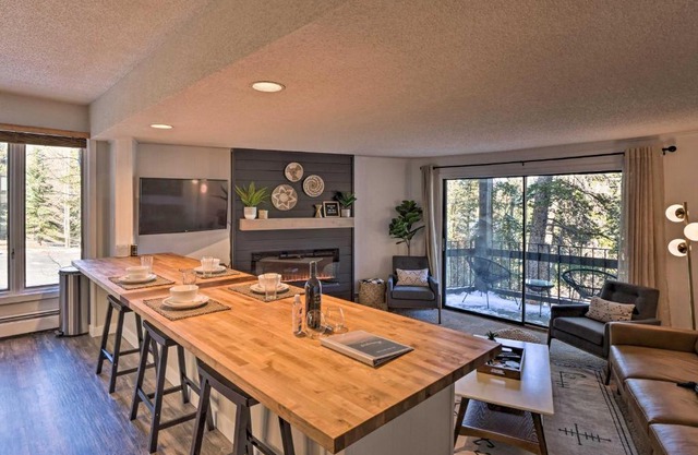 quarter Mi to Peak 8 Ski Lift Modern Breck Condo!