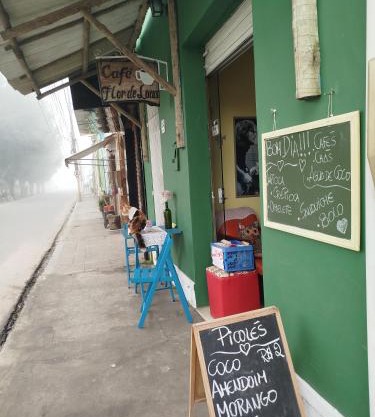 Quarto no Café Flor de Lotus