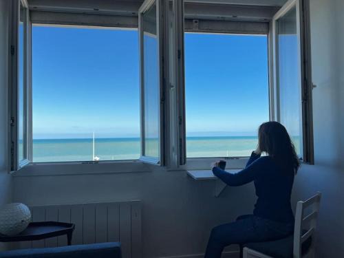 Rêve d'horizon, appartement avec vue mer. (4 pers)