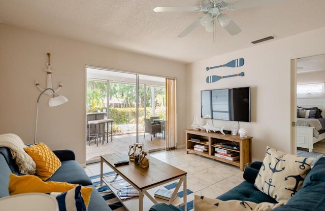 Recently Updated Cozy Siesta Key Beach Villa