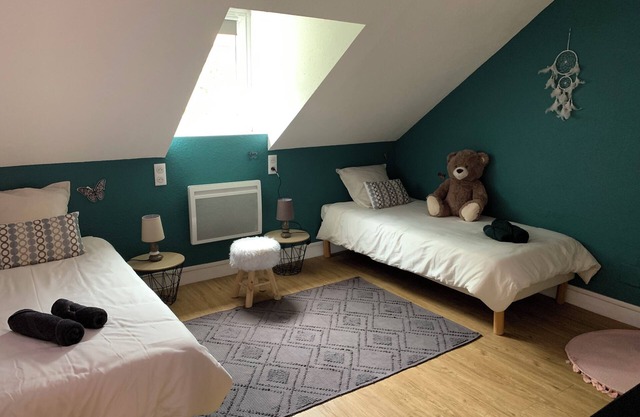 Relaxing break between thermal baths and mountains, ski, Bagneres de bigorre