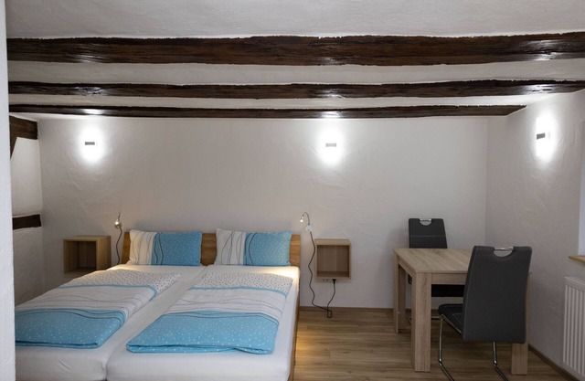 Renovated half-timbered house in a quiet location