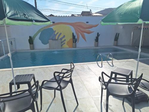 Residencial Caetano, Micro Casa com churrasqueira privativa e piscina do condomínio, infantil, adulto e hidromassagem