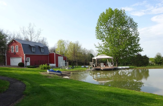 Rest and relax- great view of Hemlock hills and surrounding area.