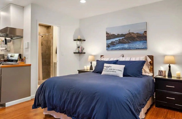 Retreat Studio with Private Patio and Full Kitchen located on the central coast.