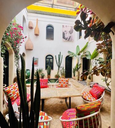 Riad privé, 5 suites et piscine