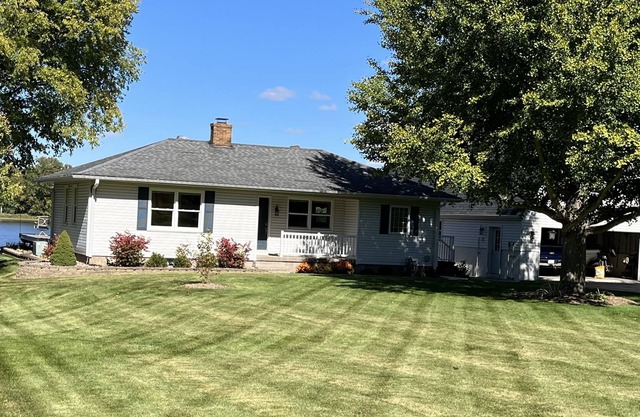 River House with dock and beautiful views