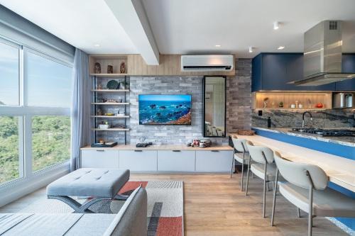 Riviera Verde e Mar 1 dorm by Achei Camboriú