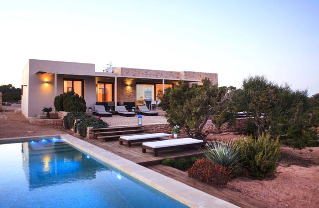 Romero en Can Corda, Chalet 4 Dormitorios 4 Baños con piscina en Cap de Barbaria Formentera
