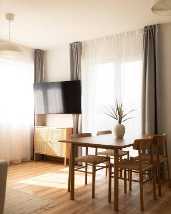 Rodinný apartmán s balkónem a dvěma koupelnami