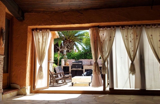 Room with private heated pool and direct access from the room