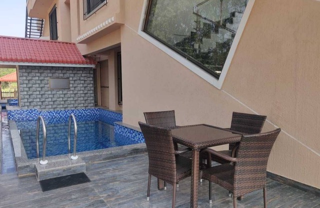 RUSSET VILLA - HAVING AN EXCLUSIVE PRIVATE SWIMING POOL & VIBRANT OUTDOOR DECKS