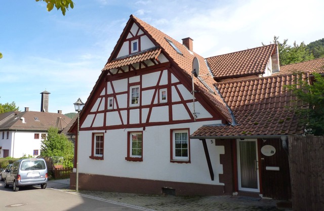 Rustic and cosy frame house in the middle of the Palatinate forest