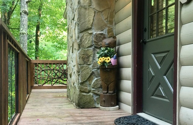 Rustic cozy cabin near Bryson City, Pets Ok