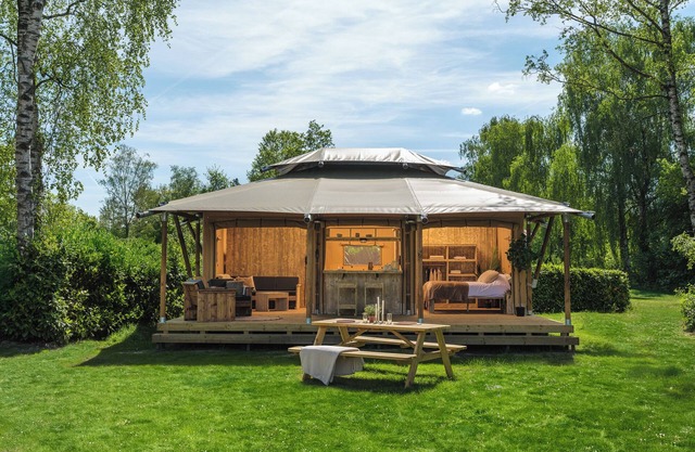 Safarisuite met privé sanitair | 5 personen