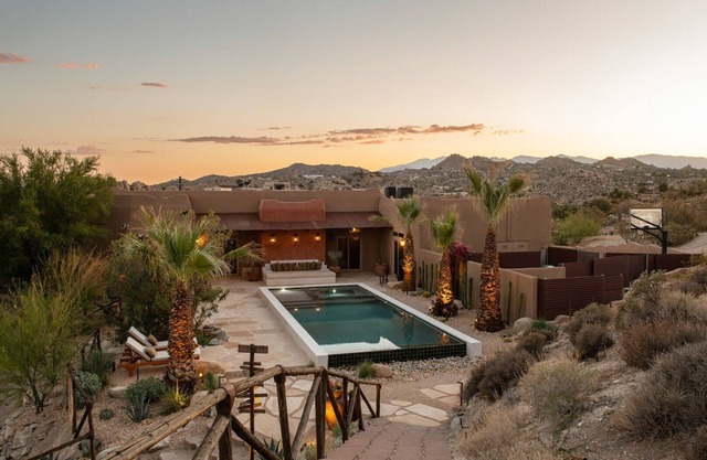 Saguaro Ridge by Fieldtrip | Palm Tree Oasis | Pool & Yoga Deck