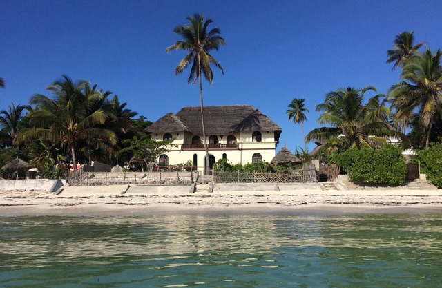 Seafront private villa at Jambiani Beach, Zanzibar