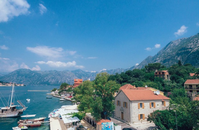 Seafront Villa Dobrota by the beach