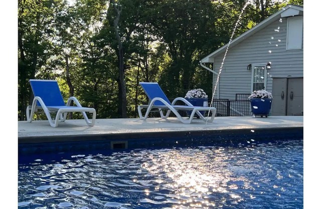 Seasonal Heated pool in the Bluegrass