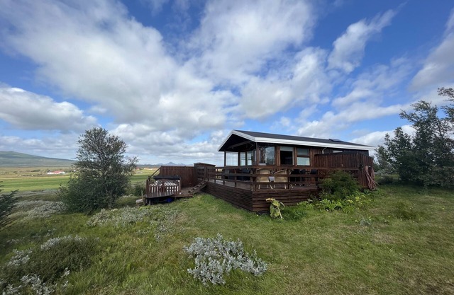 Sel Lodge next to Geysir and Gullfoss. Right in the Golden Circle.