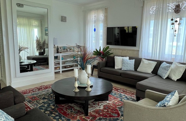 Serene and Spacious Beachfront Condo with Pool. Amazing views. Gated security.