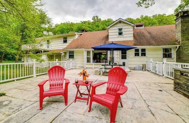 Serene Home w/On-Site Brook in Callicoon Center