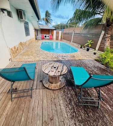 Sermie T2 climatisé avec piscine