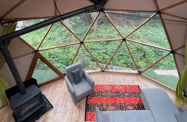 sizi farklı bir jeodezik mimariyle doğanın içinde bırakıyoruz