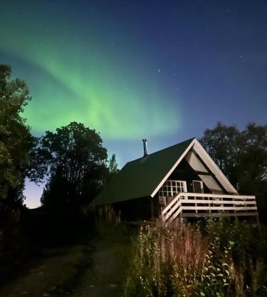 Sjursnes, Lyngen alps, Aurora borealis