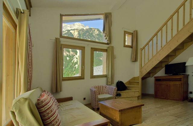 Ski-in/ski-out & foot of the slopes, balcony, tv, ski locker, 66m², Pralognan-la-Vanoise