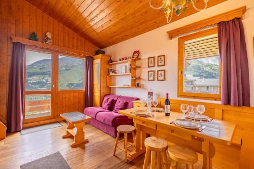 Ski-In Ski-Out Apartment for 6 in Méribel Mottaret