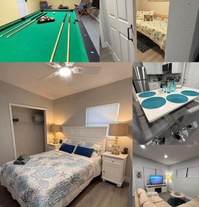 Sleeps 8 1k 2Q 1T w pool hockey ping-pong
