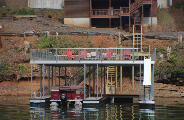Slice of Heaven' 4500 Sq Ft, double deck dock w/slide