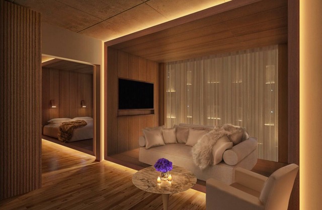 Sophisticated High-Floor Suite with Sweeping Views of NYC, 2 Units